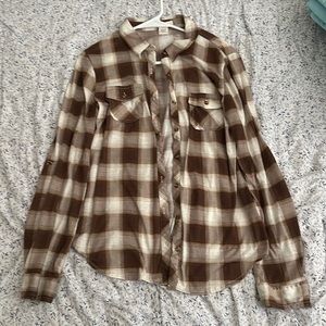Brown Plaid Jacket